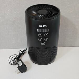 PARTU HEPA Air Purifier BS03 for Home with Fragance Sponge 3 Speeds Lock Set